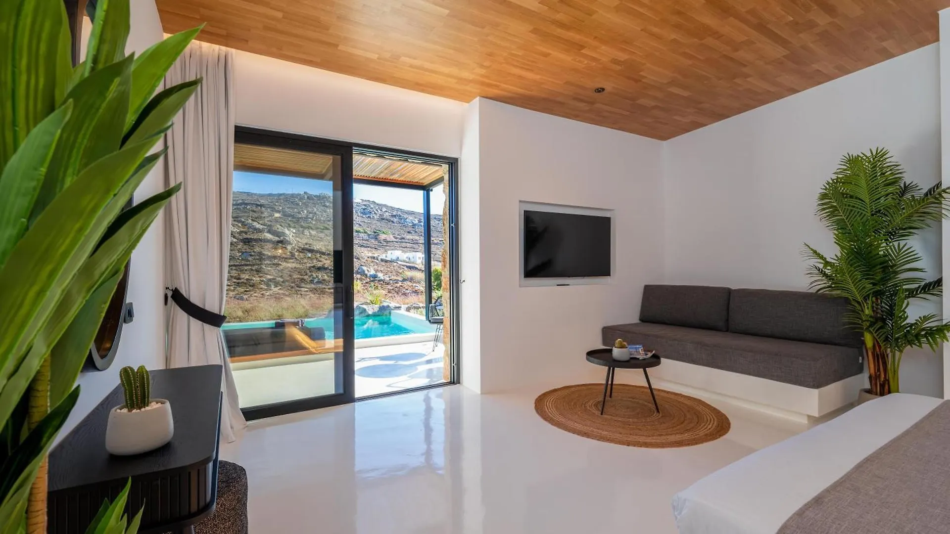 Ftelia Black Villas 0*, Ftelia (Mykonos) Řecko