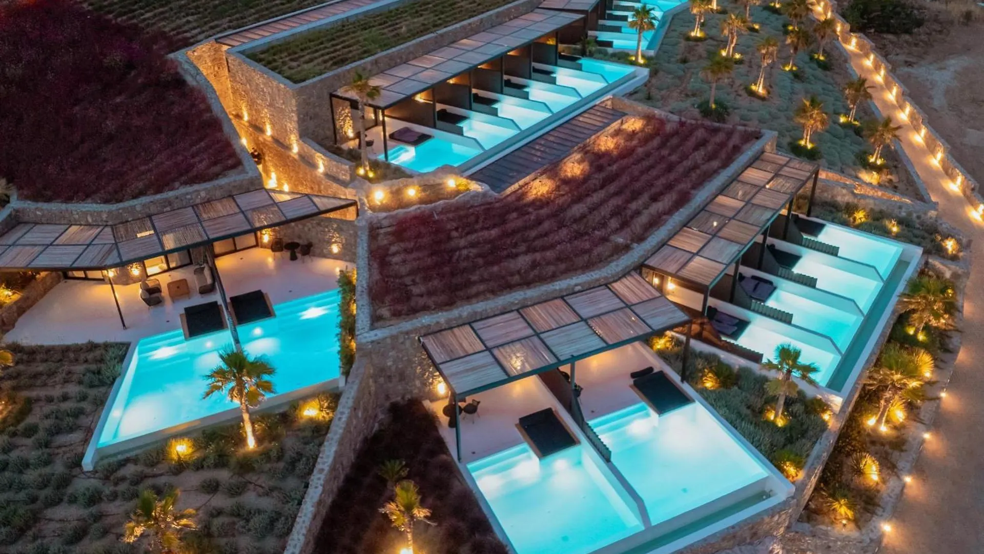 Ftelia Black Villas Řecko
